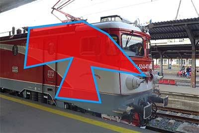 elektrobild draw a colored shape