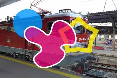 elektrobild colored shapes