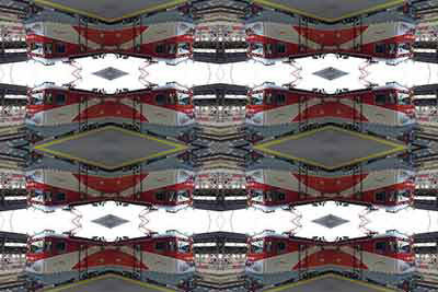 elektrobild mirror pattern